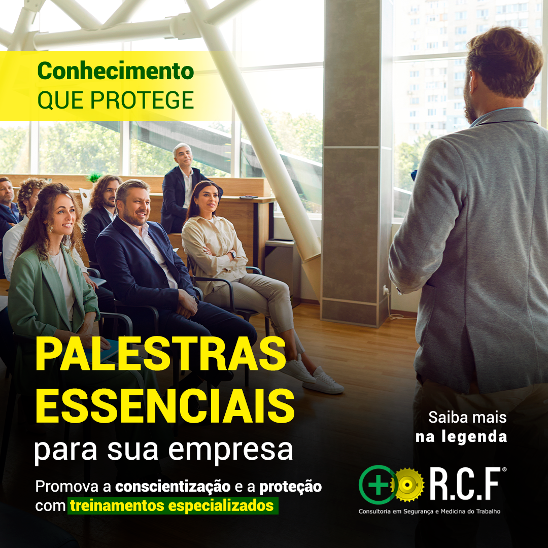 Conhecimento que protege: Palestras essenciais para sua empresa