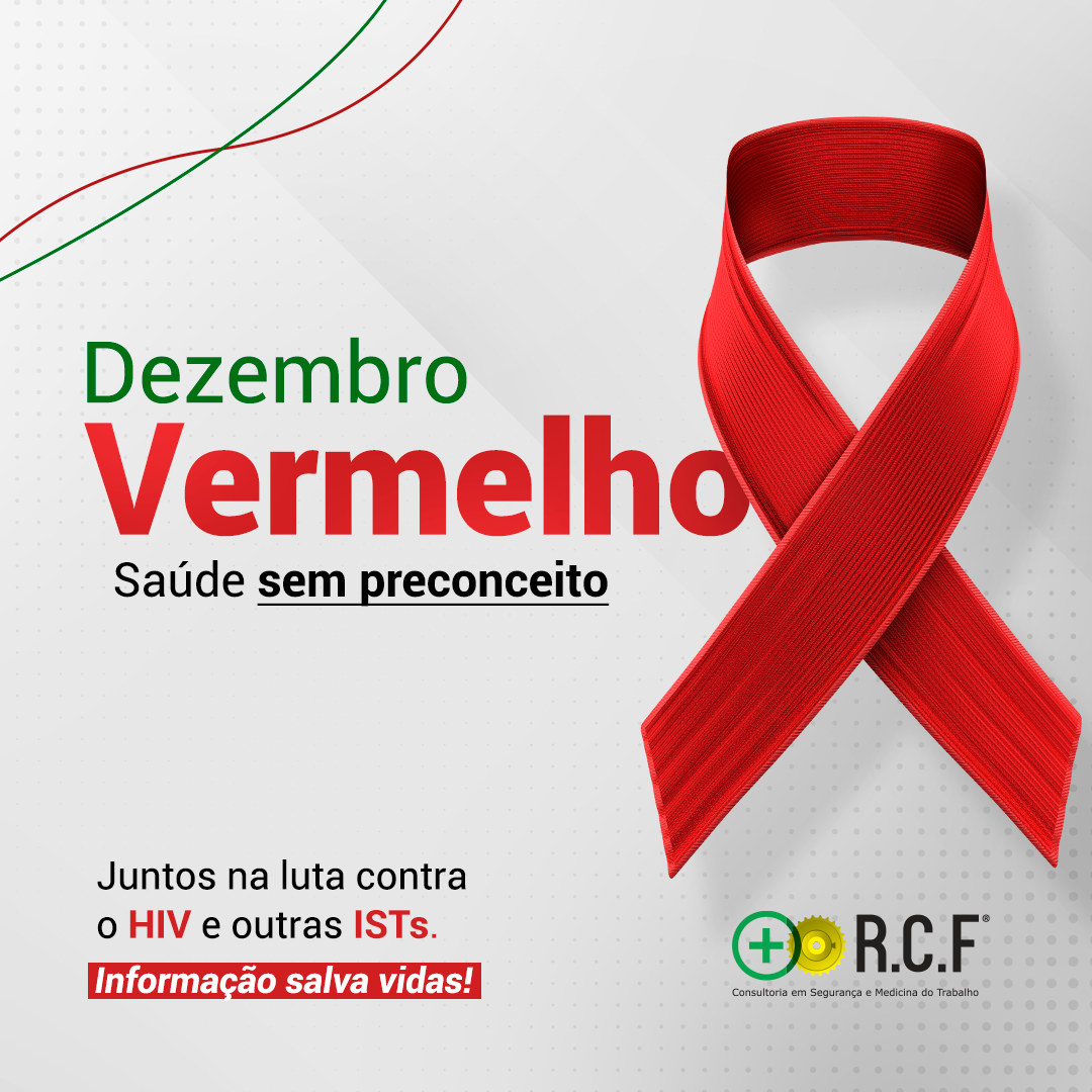 Dezembro Vermelho: Saúde sem Preconceito.